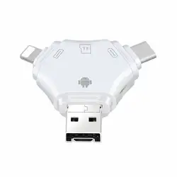 USB зарядное устройство OTG кабель для iPhone xs max xr iPad MicroSD SD Карта памяти SDHC TF Reader для iPhone 5 5S 6 6 S 7 Plus 8 X PC компьютер