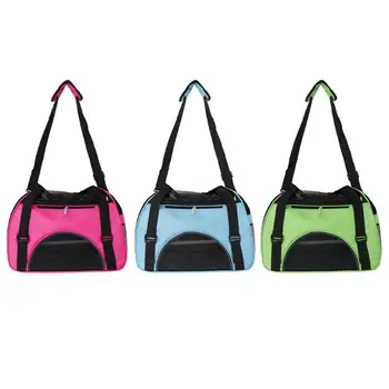 

Foldable Puppy Handbag Breathable Dog Carrier Bags Portable Oxford Dog Cat Carrier Outgoing Travel Breathable Pets Handbag