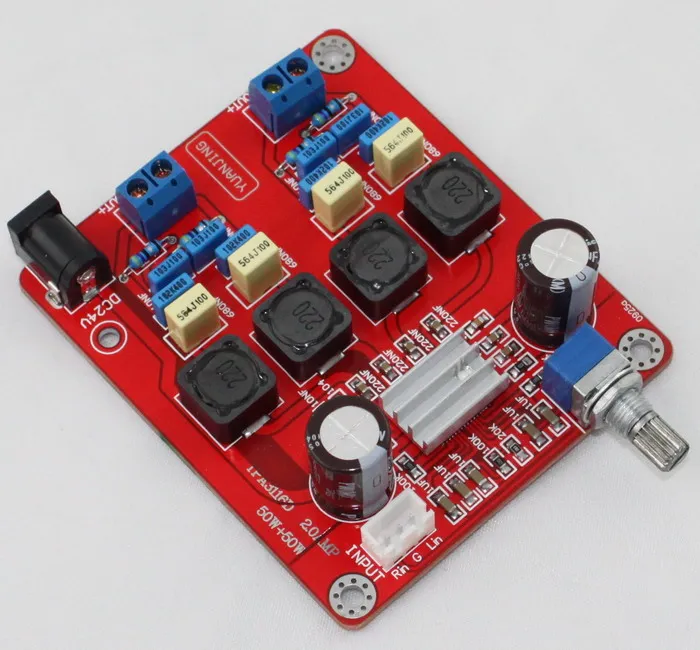 YJ00282-TPA3116 power amplifier board (50W+50W) | Электроника