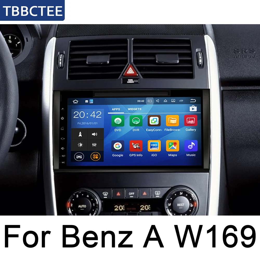 Для Mercedes Benz A class W169 2004~ 2012 NTG автомобильный dvd-плеер gps навигация автомобильное мультимедиа андроид экран системы радио стерео