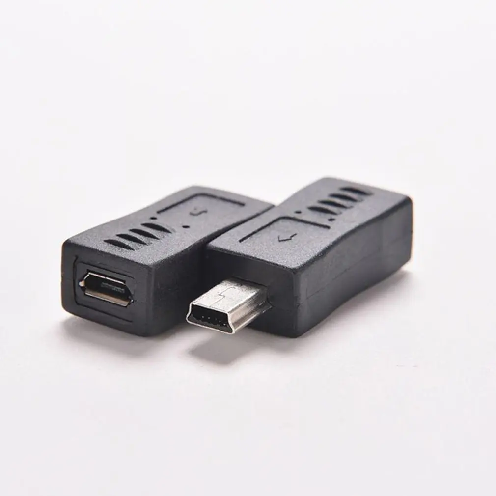 Adaptateur Usb Dans Noir Convertisseur Adaptateur Micro Usb Vers