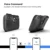 Handsfree Bluetooth Wireless Car Hands Free Visor Speaker - BC980 Поддержка Siri Google Assistant Voice Guidance w/ Motion Sensor