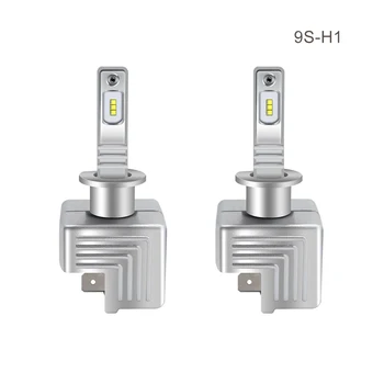 

ZES H4 LED H7 H11 H8 HB4 H1 H3 9005 HB3 Auto S9 Car Headlight Bulbs 80W 8000LM Car Accessories 6500K led fog light