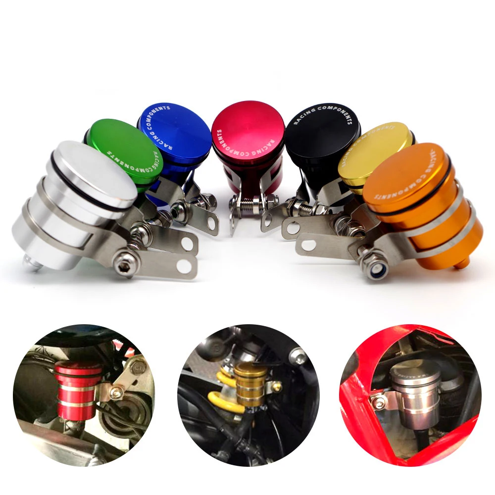 

CNC Motorcycle Brake Fluid oil Reservoir Cup tank for HONDA cb100rs cb125 cb125f cb125s cb1300 cb190r cb350 cb400 sf cb400vtec