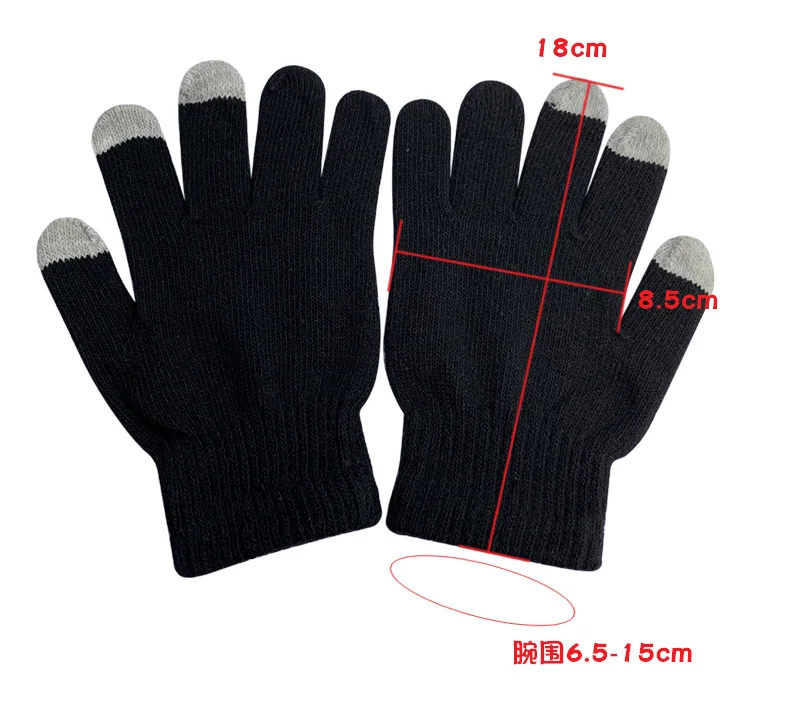 Перчатки Undertale Skeleton Sans модные зимние теплые перчатки с сенсорным экраном аксессуары для косплея