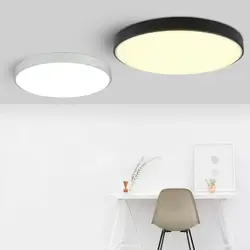Современные светильники для внутреннего освещения, светодиодный светильник для спальни, столовой, Lampara, акриловая потолочная лампа