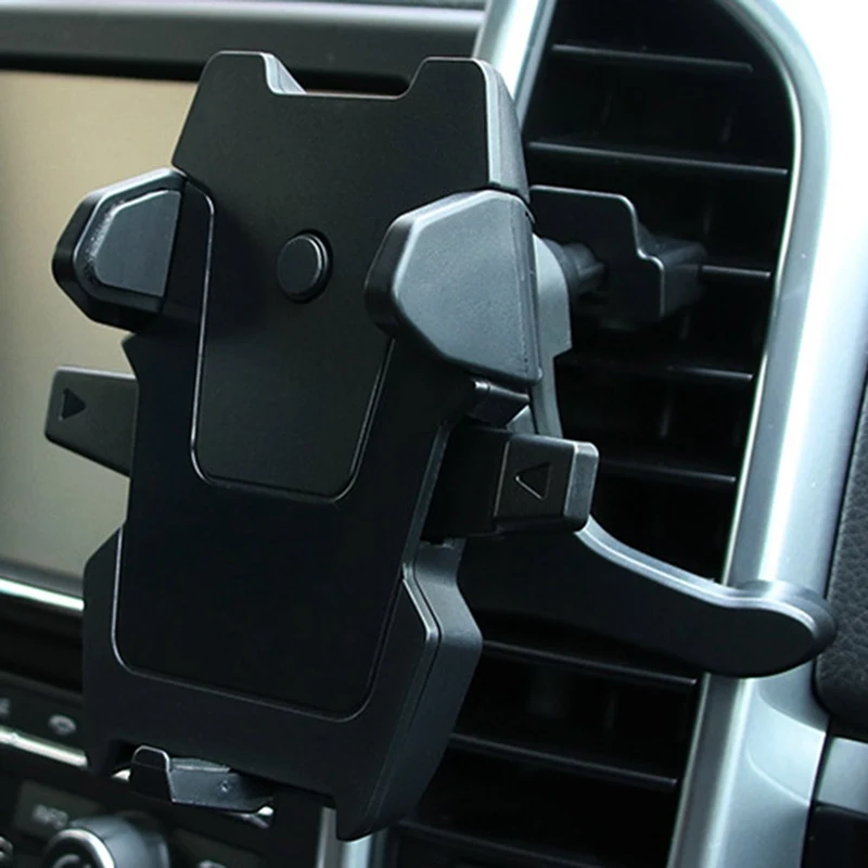 Автомобильный Черный gps Кронштейн Автомобильный вентиляционный кронштейн мобильный смартфон Противоскользящий кронштейн безопасный и стабильный