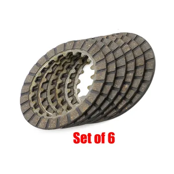 

6PC Clutch Friction Plates for Yamaha PW80 Y-Zinger 80 1983 1985 1991-2006 1992 1993 1994 1995 1996 1997 1998 1999 2000 2001
