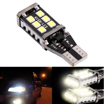 

High Quality Car Universal W16W 15 Smd T15 Signal Backup Safe Bright Bulb White Light Reverse Lamp Brake Light LED Light