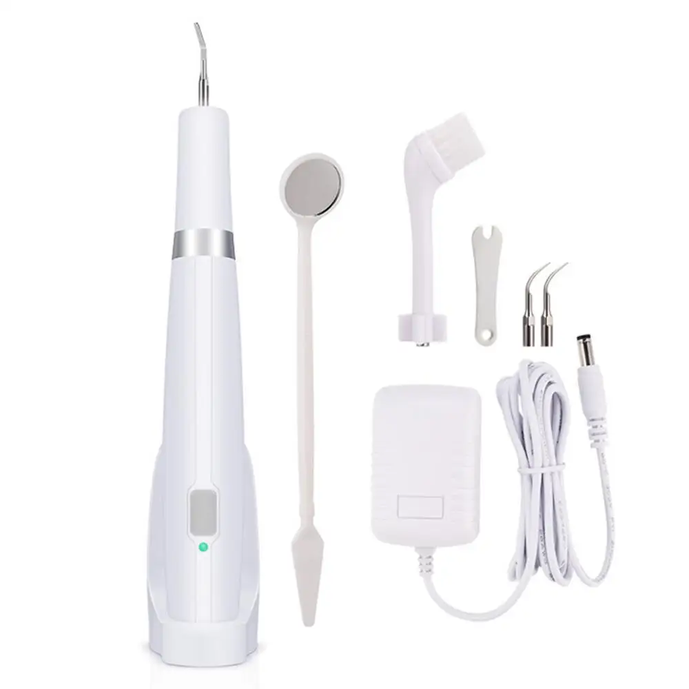 

Electric Dental Calculus Plaque Smoke Stains Remover High Frequency Vibration Tartar Removal Cleaning Tool Teeth Whitening