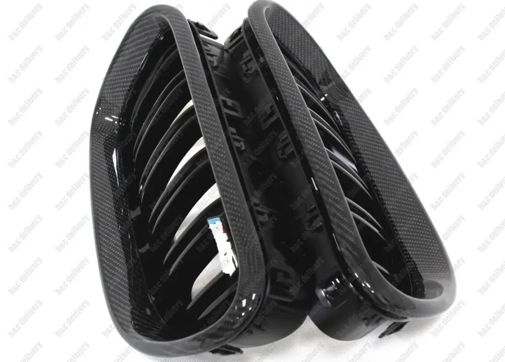 

Carbon Fiber Front Kidney Grill Grille for 2014-UP BMW X3/F25 X4/F26 C Type