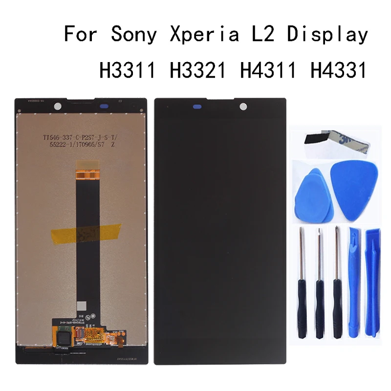 

5.5 inch For Sony Xperia L2 LCD Display + Touch Screen H3311 H3321 H4311 H4331 Display For Sony L2 LCD Display Repair Parts