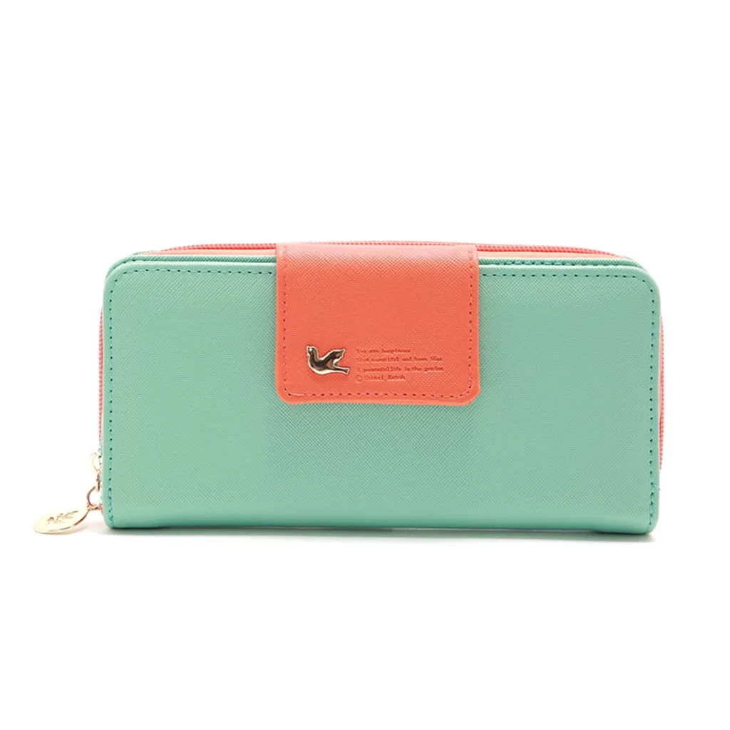 CONEED кошелек, женский кошелек, Модный женский клатч для девушек и девушек, Длинный кошелек на молнии, сумочка, повседневные Офисные сумки, кошельки