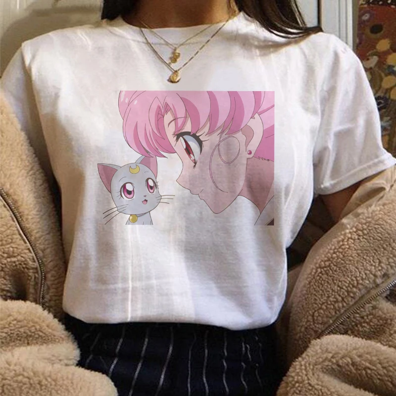 Эстетические топы Харадзюку женские футболки 2019 повседневные с коротким рукавом