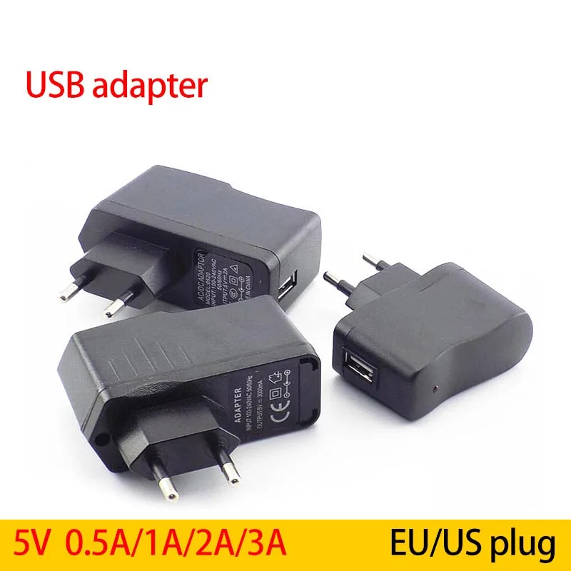 

5V 1A 2A 3A 3000ma Micro USB Charging Power Adapter Supply plug mobile phone Wall Charger AC to DC EU/US Universal 100V-240V L19