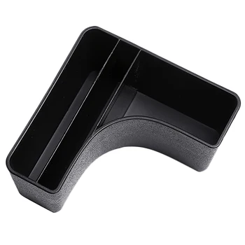 

For Land Rover Range Rover Velar 2017 Abs Black Central Control Cup Holder Storage Box Card Phone Tray