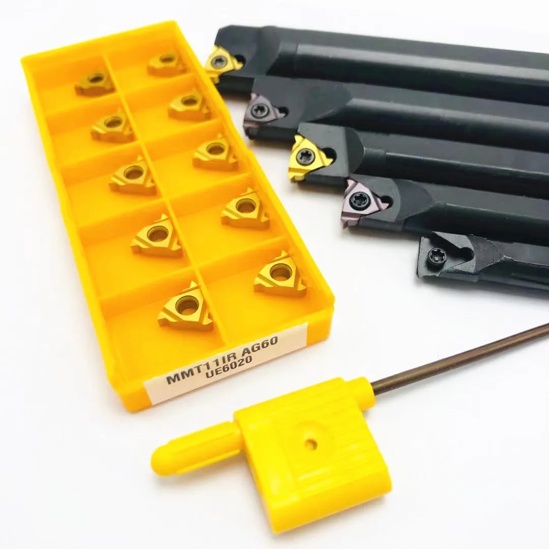 

SNR SNR0008K11 SNR0010K11 SNR0012M11 SNR0013N11 SNR0016Q11 CNC threaded turning tool holder 10pcs 11IR carbide insert lathe tool