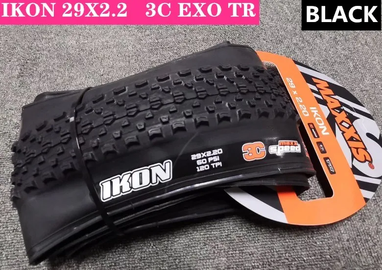 Maxxis Ikon ярый горный велосипед страны желтый край шины 27,5/29*2,20 защита стимулирует вакуумные шины - Цвет: IKON 29X2.2 EXOTR3C