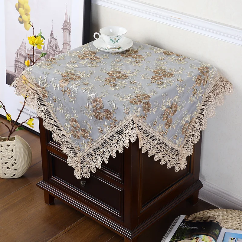 Lace Embroidery Table Cover - Image 4