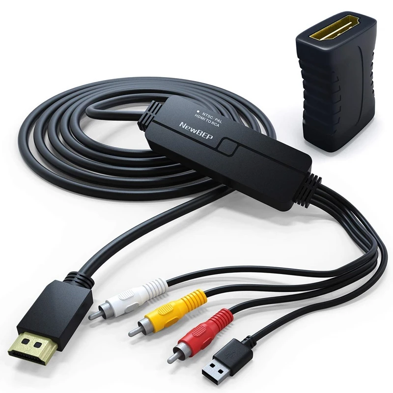 Adaptador de Cable Rca macho a 3 Rca convertidor de Audio y vídeo para Amazon Fire Fire Stick, ordenador|Cables HDMI| - AliExpress