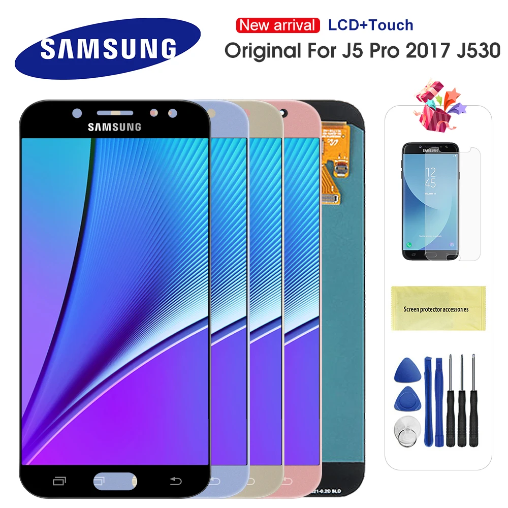 Оригинальный ЖК-дисплей 5 2 дюйма для Samsung Galaxy J5 2017 J530 pro сменный сенсорный j5 J530F |