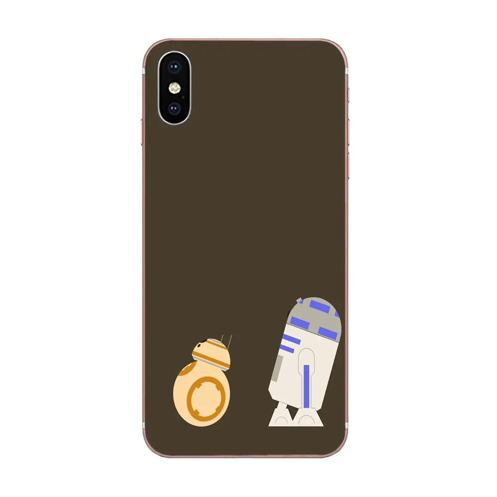 Bb8 R2d2 фильмов для huawei P7 P8 P9 P10 P20 P30 Lite Mini Plus Pro Y9 Prime P Smart Z 2018 2019 силиконовый кожаный