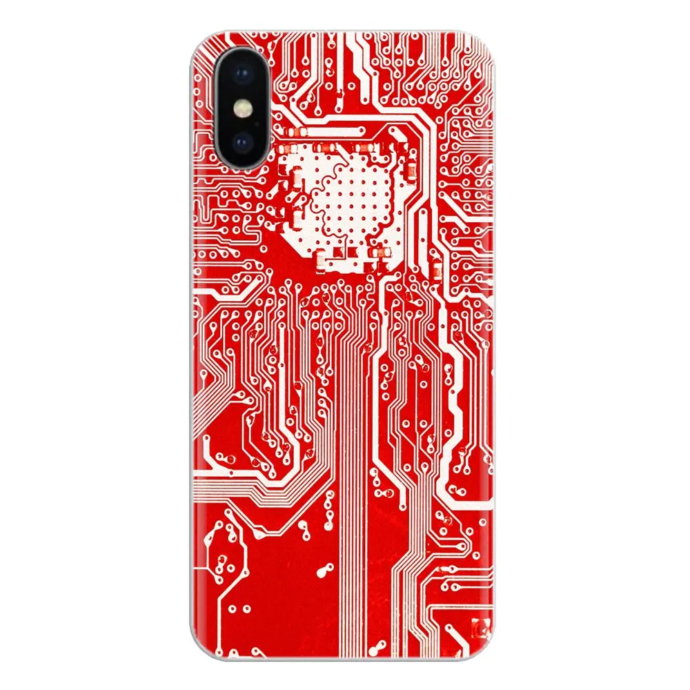 Технологическая материнская плата силиконовый чехол для телефона Samsung Galaxy A3 A5 A7 A9