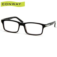 CONWAY, Личные очки, оправа, прозрачные линзы, прямоугольные оптические очки, ацетатная оправа, очки без рецепта, фирменный дизайн
