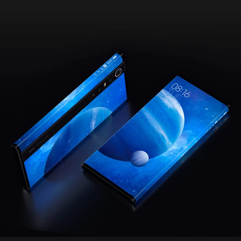 Смартфон Xiaomi MIX Alpha 5G, 12 Гб, 512 ГБ, Snapdragon 855 Plus, 100 МП, флагманские тройные камеры 7,92 дюйма, OLED объемный дисплей