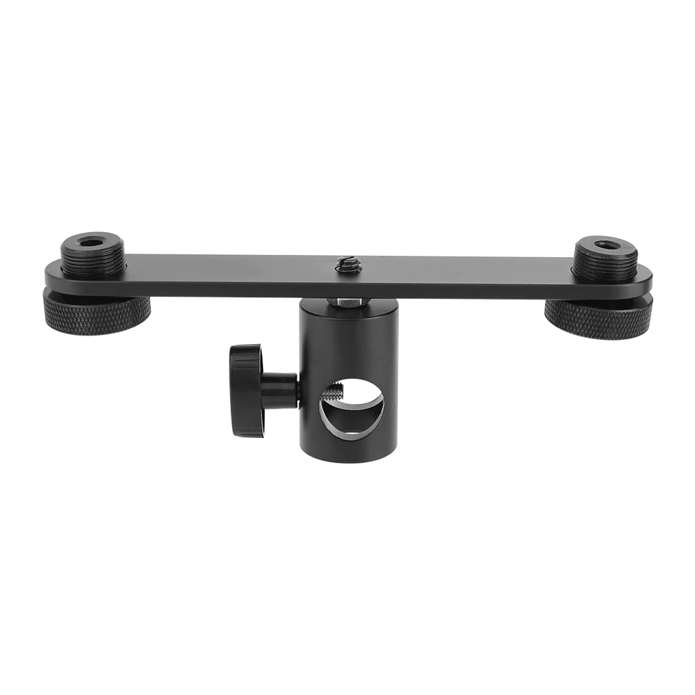 HDRIG t бар кронштейн с 1/4 &quotЖенский 5/8&quot Мужской Двойной микрофон крепления