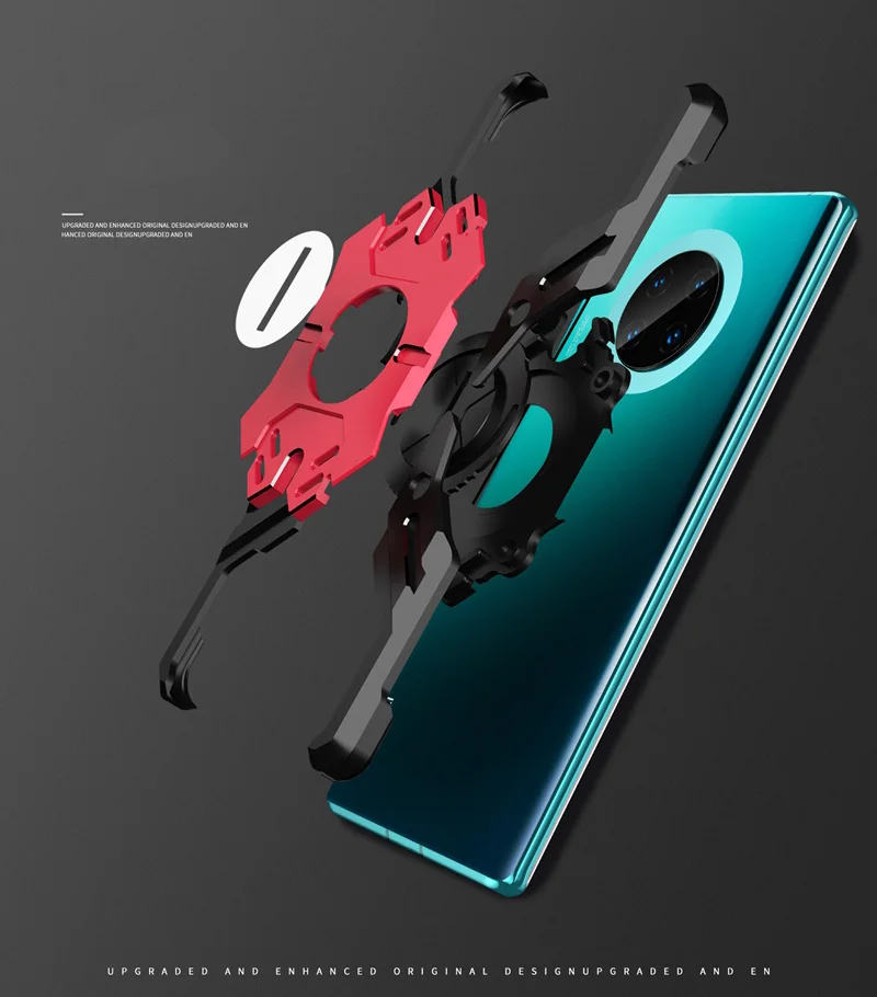 Для huawei mate 30 Hero x-образный противоударный чехол Coque Funda для huawei mate 30 Pro mate 30 алюминиевый бампер Металлический Чехол
