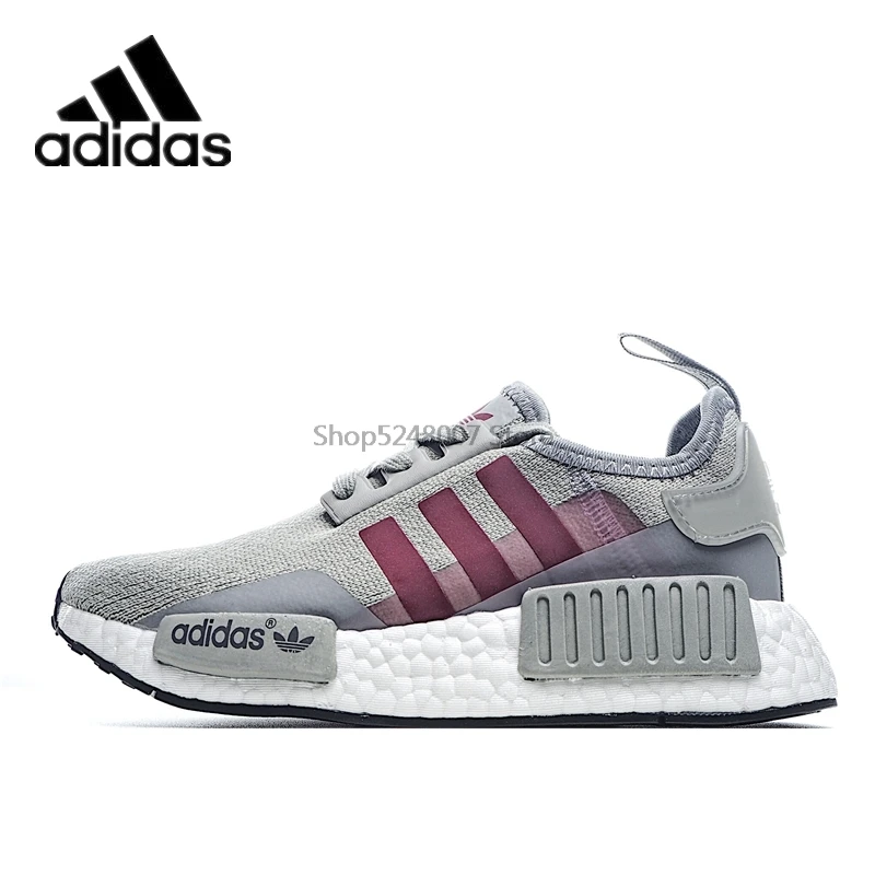 Adidas Original NMD R1 попкорн супер эластичная подошва для бега мужские и женские размеры