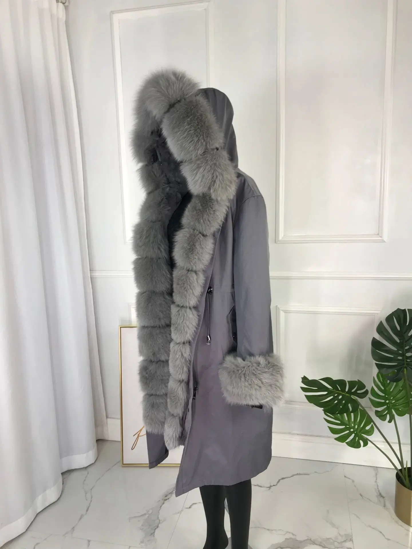 Парка с мехом лисы