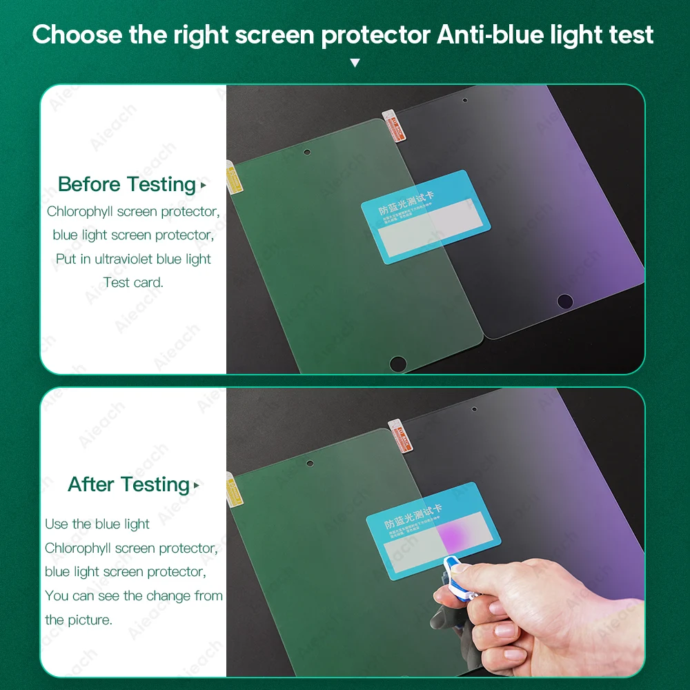 Защитная пленка для экрана Chlorophyll Blue Ray закаленное стекло iPad Pro 11 2020 10 5 9 7 го 6 2