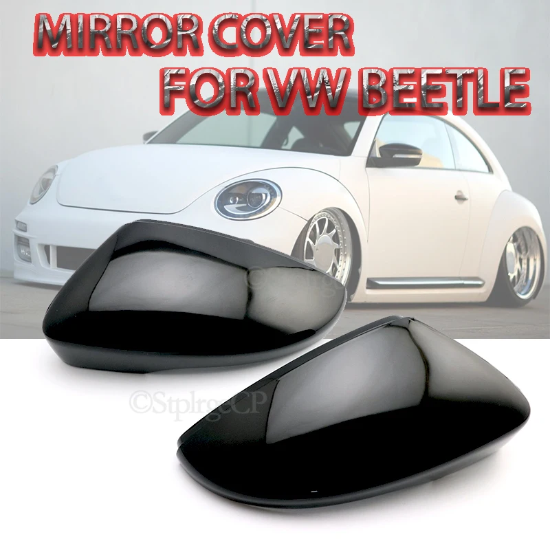 Для Volkswagen Beetle 2012 2018 Высококачественная боковая крышка зеркала из углеродного