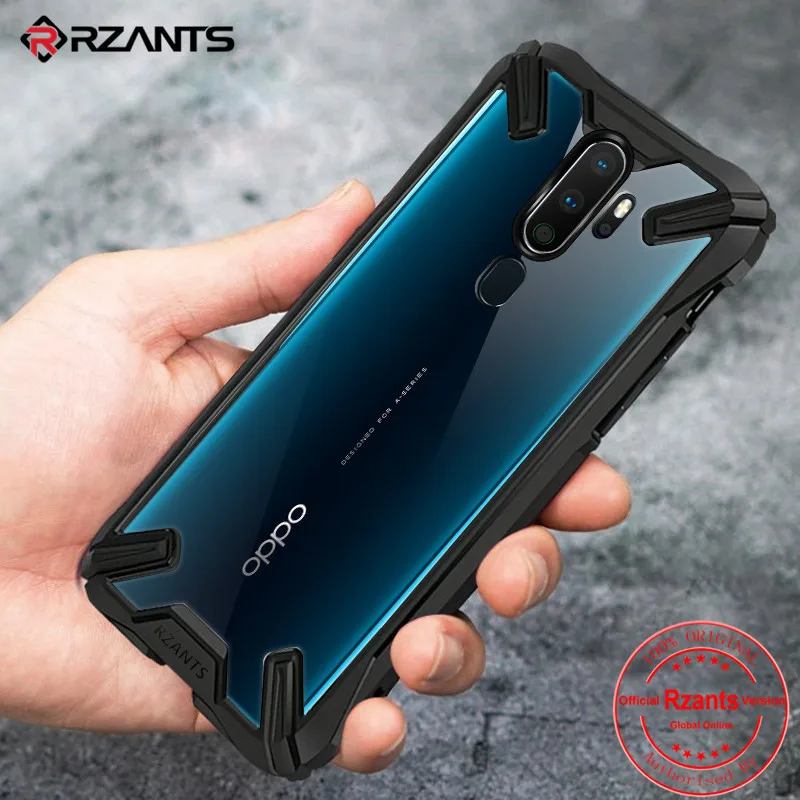 Противоударный армированный силиконовый чехол для OPPO A9 прозрачные чехлы для OPPO A5 роскошный акриловый чехол из ТПУ
