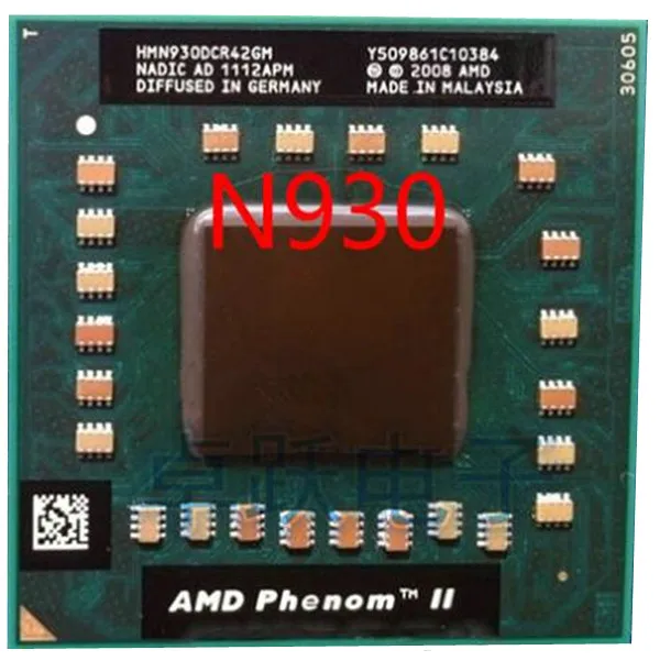 Оригинальный N930 AMD HMN930DCR42GM 638 pin PGA компьютерный процессор Бесплатная доставка|amd