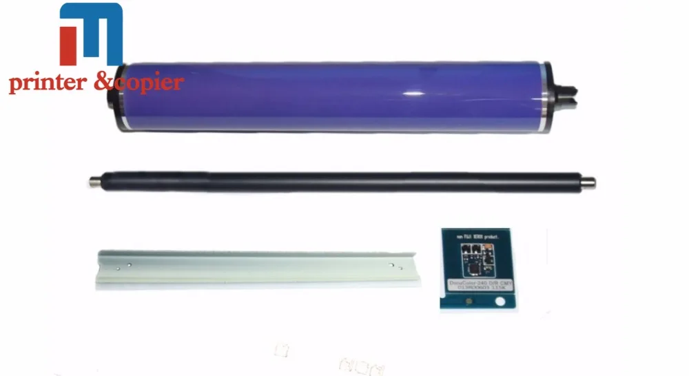 1 комплект аксессуаров (цветной барабан + чип лезвие ПЦР) для xerox DC 240 242 250 252 260 WC 7655