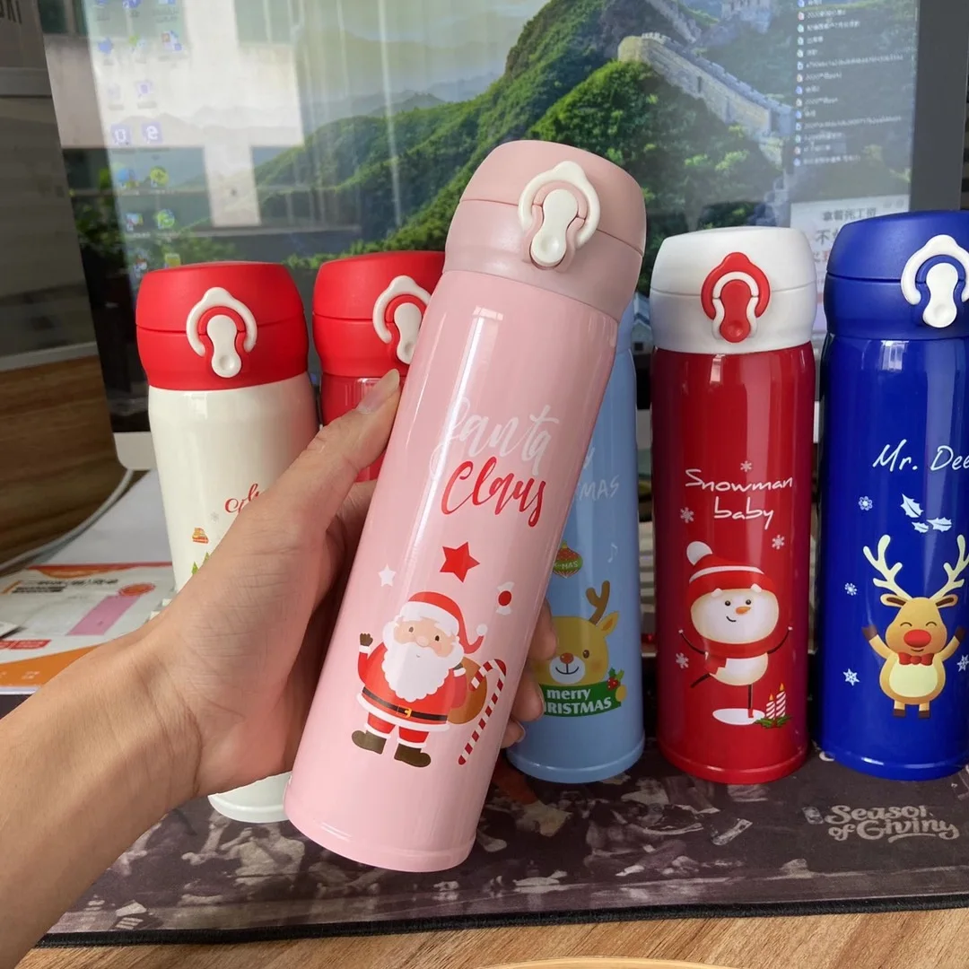 Poptop Stainless Steel Insulated Water Bottle, 24 oz., White Cloud Color  Sublimation sippy cup blanks Stanly cup Fathers day gif - AliExpress