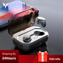 TWS S8 plus V5.0 беспроводные Bluetooth наушники сенсорное управление IPX6 водонепроницаемые наушники Автоматическое Сопряжение с зарядным устройством 3000 мАч