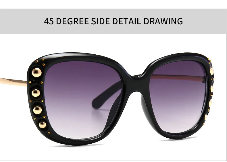 NEW Vintage Men Square Sunglasses Women Retro Punk Style Metal Frame Colorful Mirror Rivet Sun Glasses Eyewear UV400 NX