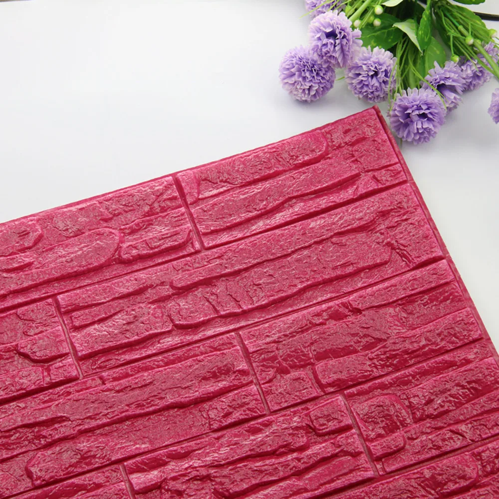 3D Наклейка на стену s имитация кирпича Декор для спальни DIY Кирпич PE пена панели Обоев Наклейка для комнаты каменное Украшение Наклейка на стену 3d