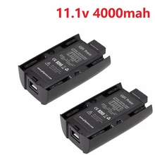 Оригинальная Lipo батарея для Parrot Bebop 2 Drone батарея 11,1 V 4000mAh Lipo обновленная батарея для RC квадрокоптера части 2 шт