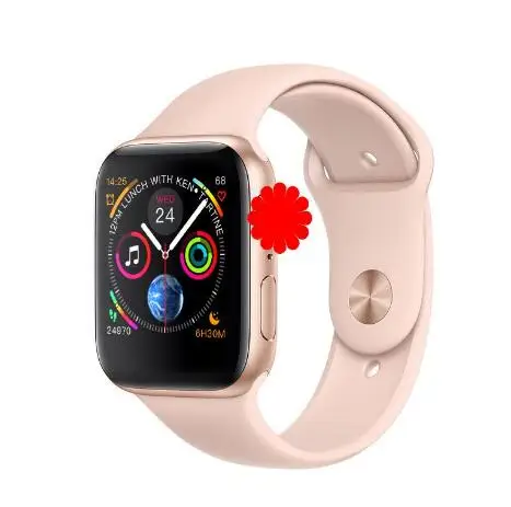 Heart rate monitor ECG Smart Watch 1:1 44mm Series 4 Bluetooth SmartWatch IWO 8 For iPhone XS 5 6 7 8 Android phone