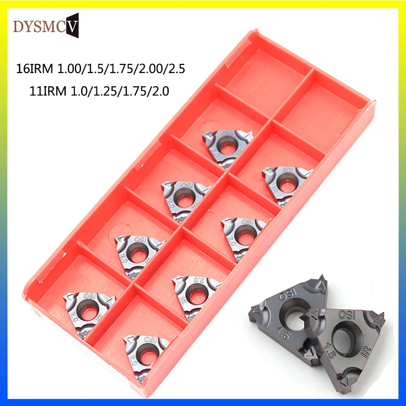 10 шт. 11IR 16IR 1 0 ISO 25 5 75 2 3 IC908 инструменты для точения резьбы карбид вольфрама вставки