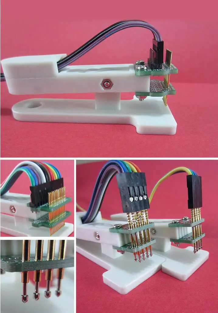 Pin Debug, Download Program, 1.27 milímetros espaçamento,