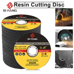 Disques de coupe en résine pour le métal, 115mm, 2 à 60 pièces 