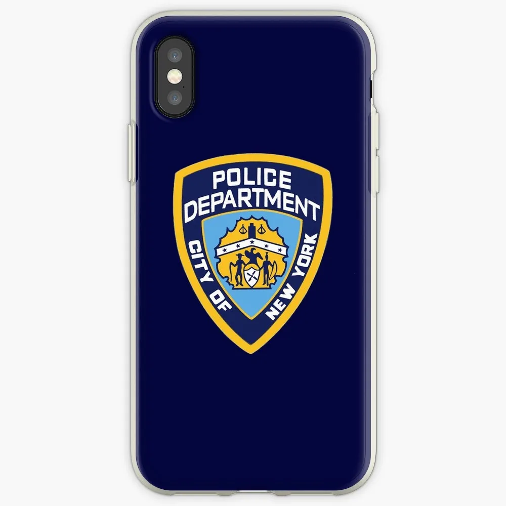 NYPD Прозрачный чехол для iphone X XSMAX XR 11 Pro Max 6 6s 5 5S 7plus 8plus 7 8 | Мобильные телефоны и