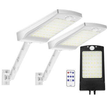 

Solar leds Light solar street light rotate bracket Adjustable With remote control Three 3 garden