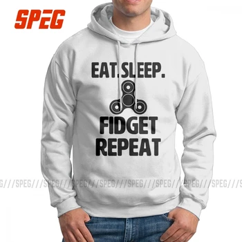 

Men Eat Sleep Fidget Repeat Fidget Spinner Hoodie Classic Fit 100% Cotton Hooded Sweatshirt Awesome Hoodie Shirt